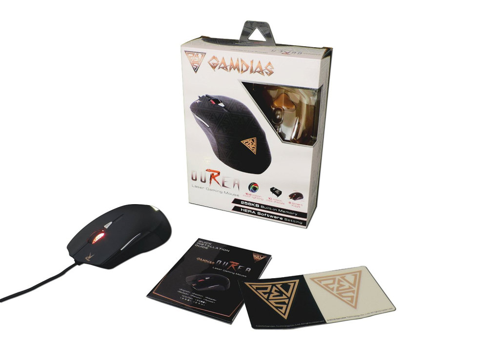 RATON GAMDIAS OUREA LASER.GM550 3600DPI